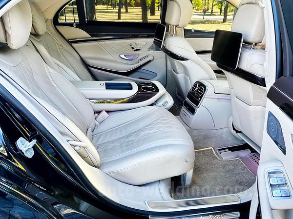 Аренда авто Mercedes W222 S560 AMG Restyling на свадьбу Киев