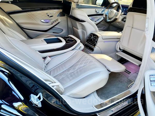 Аренда авто Mercedes W222 S560 AMG Restyling на свадьбу Киев