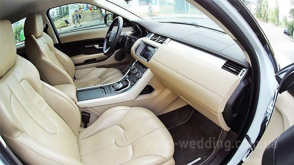 Внедорожник джип на свадьбу Range Rover Evoque