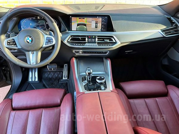 Внедорожник джип на свадьбу BMW X6 M50d хаки