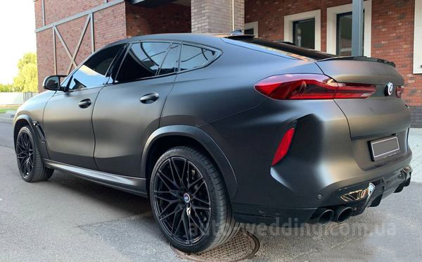 Внедорожник джип на свадьбу BMW X6 M50d Competition 