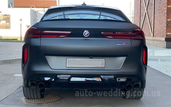 Внедорожник джип на свадьбу BMW X6 M50d Competition 