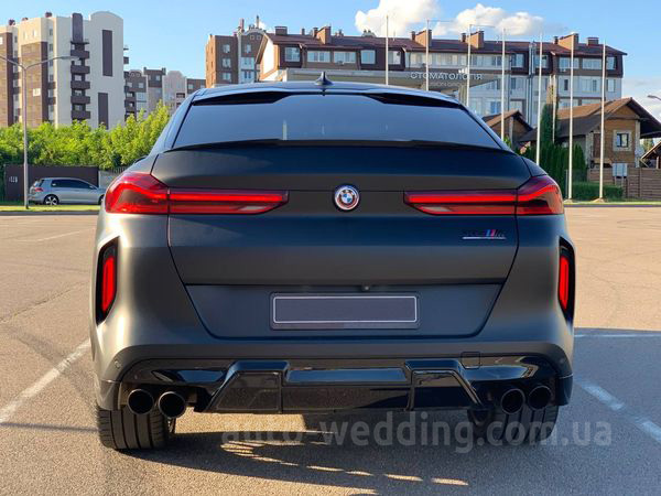 Внедорожник джип на свадьбу BMW X6 M50d Competition 