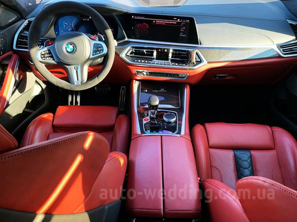 Внедорожник джип на свадьбу BMW X6 M50d Competition 