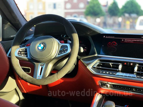 Внедорожник джип на свадьбу BMW X6 M50d Competition 