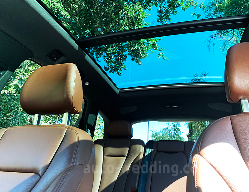 Внедорожник джип на свадьбу Audi Q7 белый