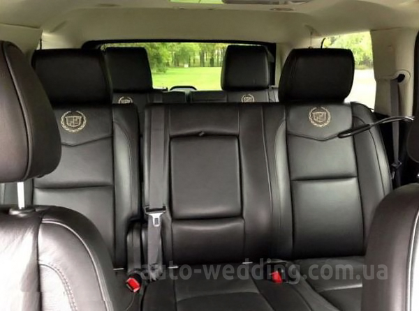 Внедорожник на свадьбу Cadillac Escalade белый