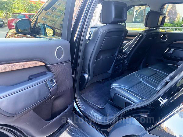Внедорожник джип  на свадьбу Land Rover Discovery черный