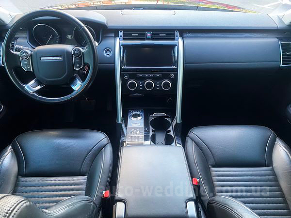 Внедорожник джип  на свадьбу Land Rover Discovery черный