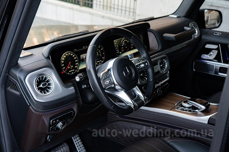 Джип на свадьбу  Mercedes-Benz Gelentwagen G63 AMG кубик гелик с водителем в Киеве
