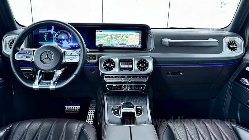 Джип на свадьбу  Mercedes-Benz Gelentwagen G63 AMG кубик гелик с водителем в Киеве