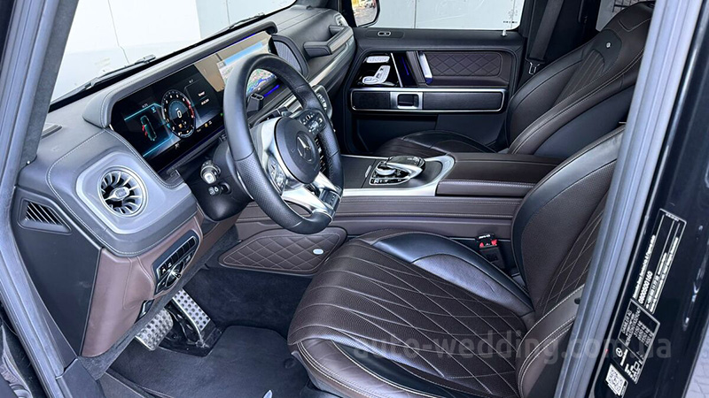 Джип на свадьбу  Mercedes-Benz Gelentwagen G63 AMG кубик гелик с водителем в Киеве
