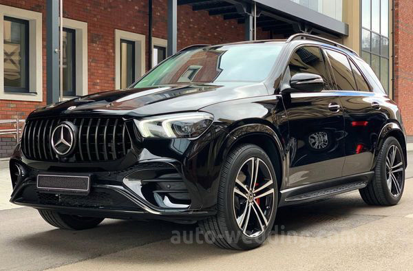 Внедорожник джип на свадьбу Mercedes Benz GLE 63 AMG с водителем в Киеве