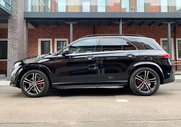 Внедорожник джип на свадьбу Mercedes Benz GLE 63 AMG с водителем в Киеве