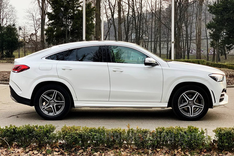 Внедорожник джип на свадьбу Mercedes-Benz AMG GLE Coupe белый