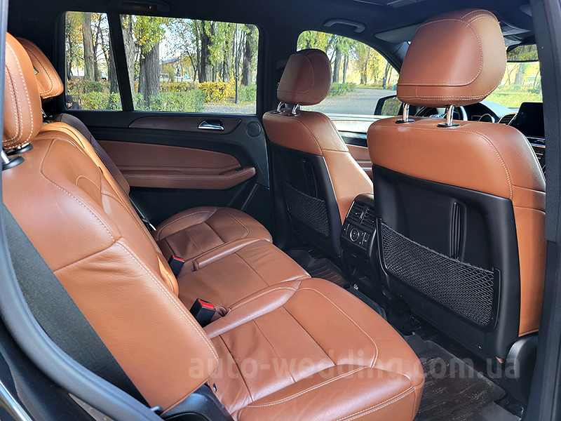 Внедорожник джип на свадьбу Mercedes GLS 350d AMG 4MATIC 6 мест черный в Киеве