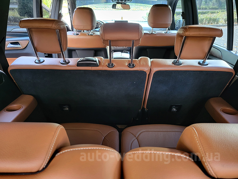 Внедорожник джип на свадьбу Mercedes GLS 350d AMG 4MATIC 6 мест черный в Киеве