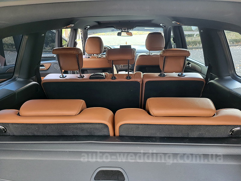 Внедорожник джип на свадьбу Mercedes GLS 350d AMG 4MATIC 6 мест черный в Киеве