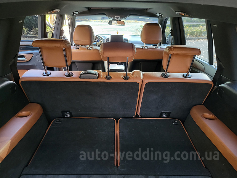 Внедорожник джип на свадьбу Mercedes GLS 350d AMG 4MATIC 6 мест черный в Киеве