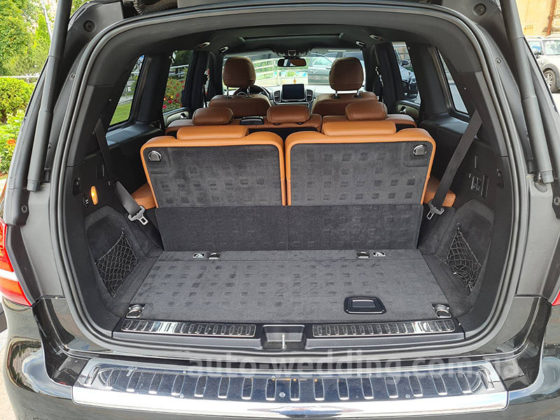 Внедорожник джип на свадьбу Mercedes GLS 350d AMG 4MATIC 6 мест черный в Киеве