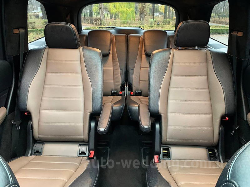Внедорожник джип на свадьбу Mercedes GLS 63 AMG черный