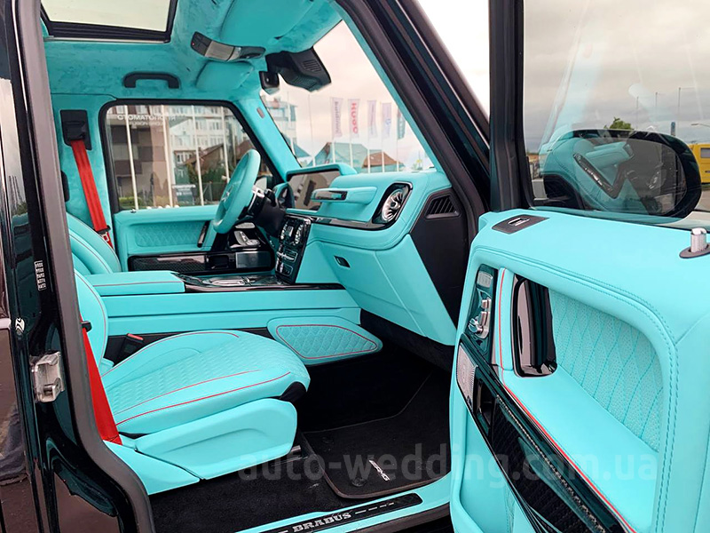 Джип на свадьбу  Mercedes-Benz Gelentwagen G800 Brabus кубик гелик с водителем в Киеве