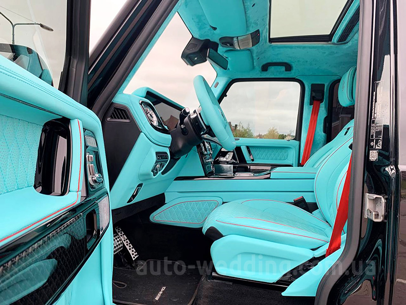 Джип на свадьбу  Mercedes-Benz Gelentwagen G800 Brabus кубик гелик с водителем в Киеве