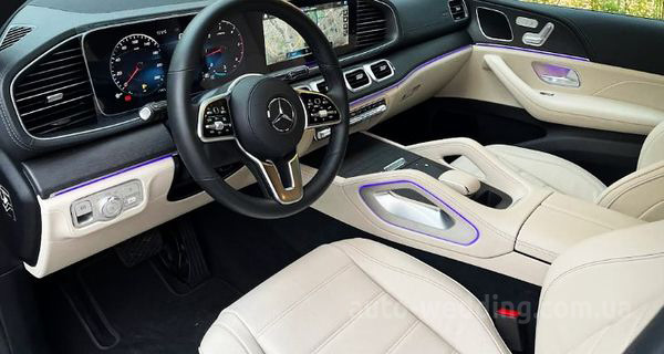 Внедорожник джип на свадьбу Mercedes-Benz GLE 350D Coupe черный в Киеве