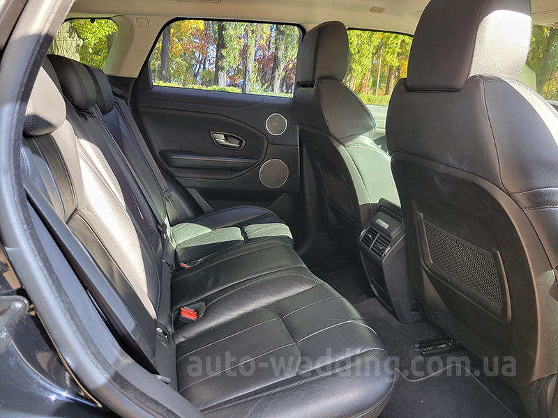 Внедорожник джип  на свадьбу Range Rover Evoque черный