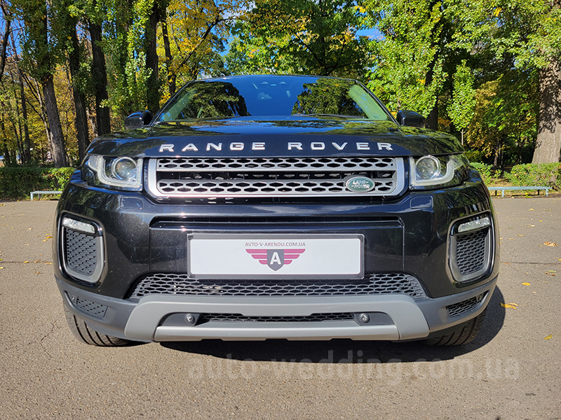 Внедорожник джип на свадьбу Range Rover Evoque черный